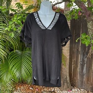 O’NEILL Black Swimsuit Cover Up size small